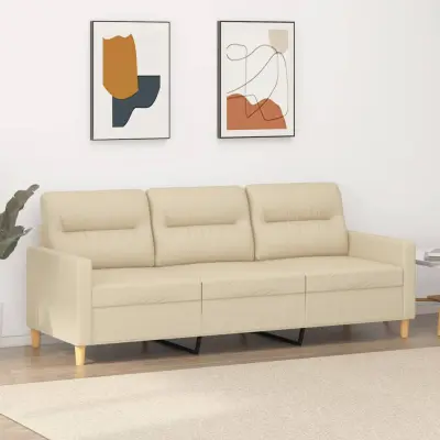 The Living Store Trosed krem 180 cm blago - Kavč Trosed