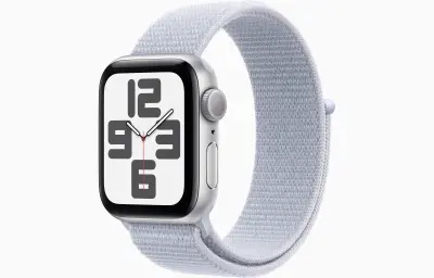 Apple Watch SE GPS 40mm Silver Blue Cloud loop