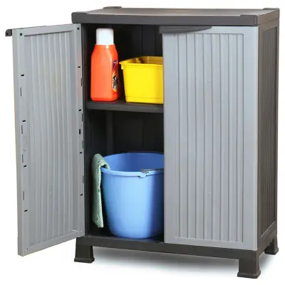 The Living Store Plastična omarica 68x39x92 cm - Omarica
