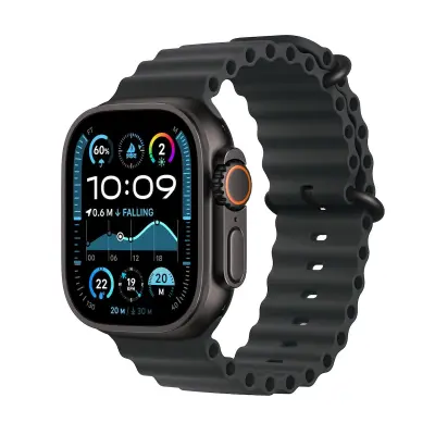 APPLE Watch Ultra 2 v2 GPS + Cellular 49mm Black Titanium Case with Black Ocean Band pametna ura