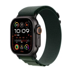 APPLE Watch Ultra 2 v2 GPS + Cellular 49mm Black Titanium Case with Dark Green Alpine Loop - Medium pametna ura
