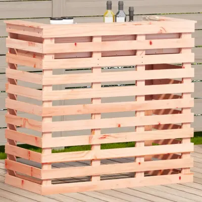 The Living Store Zunanja barska miza 113,5x50x103 cm trden douglas les - Zunanja Barska Miza