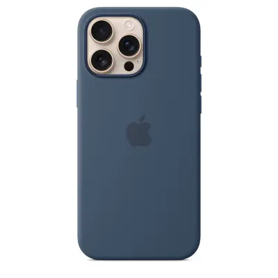 Apple iPhone 16 Pro Max Silicone Case Denim