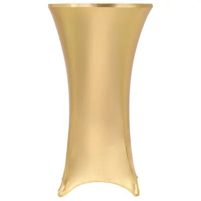 The Living Store Pregrinjala za mizo 2 kosa raztegljiva 70 cm zlata - Prevleka Za Mizo