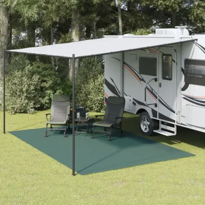 The Living Store Podloga za kampiranje zelena 5x3 m - Podloga Za Kampiranje