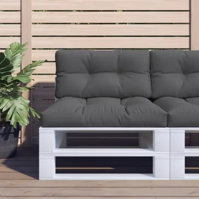 The Living Store Blazine za palete 2 kosa antracit blago - Blazina Za Palete