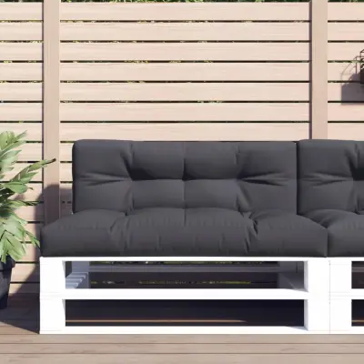 The Living Store Blazina za vrtni kavč iz palet antracitna 120x40x12 cm - Blazina Za Palete
