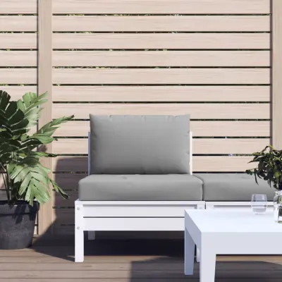 The Living Store Blazine za kavč iz palet 2 kosa sivo blago - Blazina Za Palete