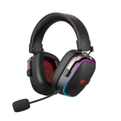 HAVIT Gamenote RGB LED brezžične slušalke z mikrofonom HV-H2039BG