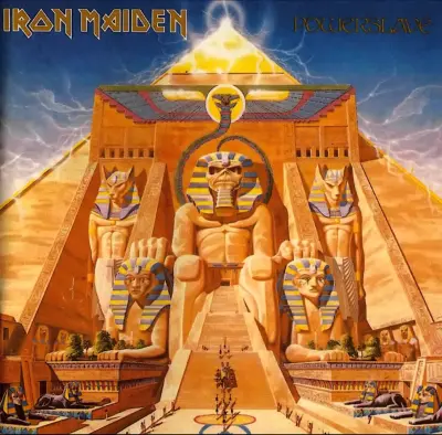 IRON MAIDEN - LP/ POWERSLAVE
