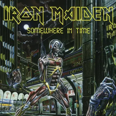 IRON MAIDEN - LP/ SOMEWHERE IN TIME