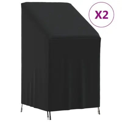 The Living Store Pokrivalo za vrtni stol 2 kosa 70x70x85/125 cm 420D oxford - Pokrivalo Za Vrtni Stol
