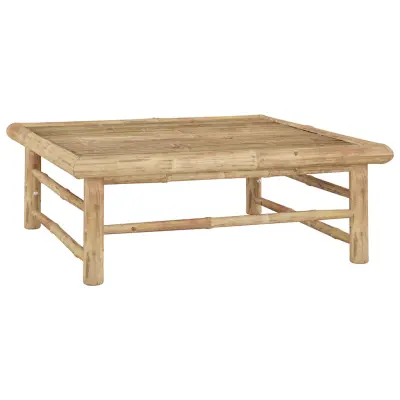 The Living Store Vrtna miza 65x65x30 cm bambus - Vrtna Miza