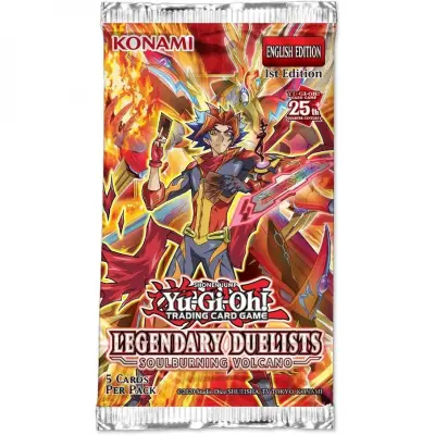 Yugioh Soulburning Volcano Booster karte