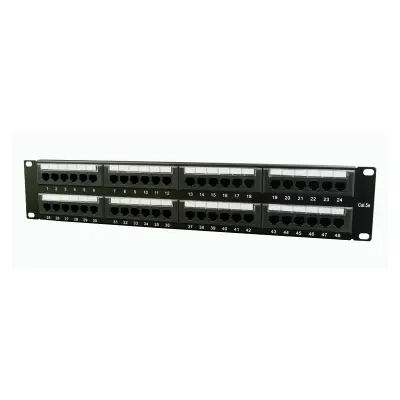 Patch panel CAT5E 48-portov, 2U