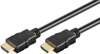 Goobay HDMI AV priključni kabel [1x moški konektor HDMI - 1x moški konektor HDMI] 7.50 m črna