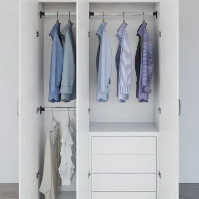 The Living Store Teleskopska palica za garderobo 2 kosa srebrna 58-100 cm - Teleskopska Palica Za Garderobo