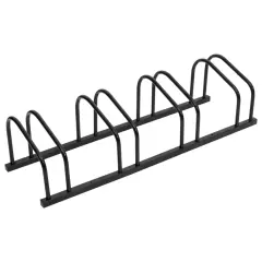 The Living Store Nosilec za 4 kolesa črno jeklo - Nosilec Za Kolo