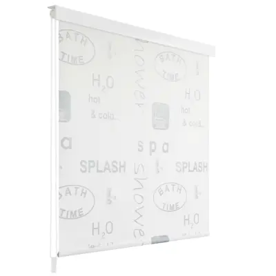 The Living Store Rolo zavesa za prho 120x240 cm splash - Rolo Zavesa Za Prho