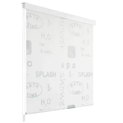 The Living Store Rolo zavesa za prho 100x240 cm splash - Rolo Zavesa Za Prho
