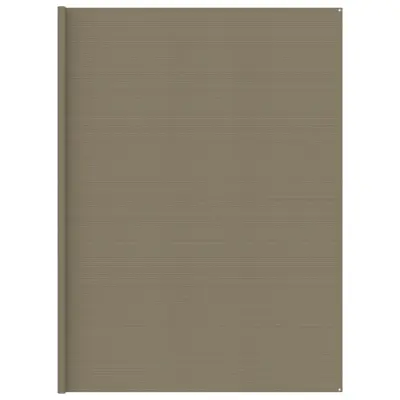 The Living Store Preproga za šotor 400x500 cm taupe - Preproga Za Šotor
