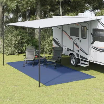 The Living Store Podloga za kampiranje modra 5x2,5 m - Podloga Za Kampiranje