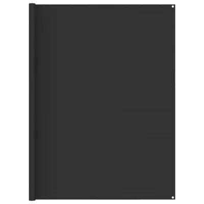 The Living Store Preproga za šotor 250x250 cm antracit HDPE - Preproga Za Šotor