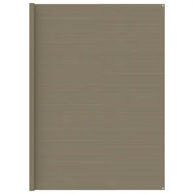 The Living Store Preproga za šotor 300x500 cm taupe - Preproga Za Šotor