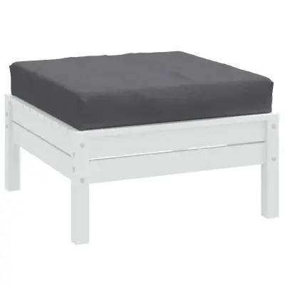 The Living Store Blazina za palete melanž antracit 60x60x10 cm blago - Blazina Za Palete
