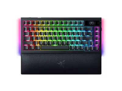 RAZER BlackWidow V4 Pro 75%, Oranžna stikala, US SLO g. gaming tipkovnica