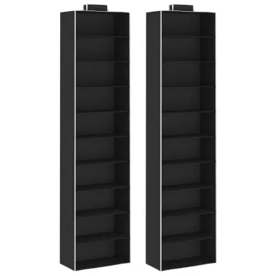 The Living Store Viseč organizator za omaro 2 kosa z 10 policami blago - Viseča Polica
