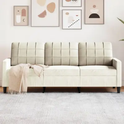 The Living Store Trosed krem 180 cm žamet - Trosed