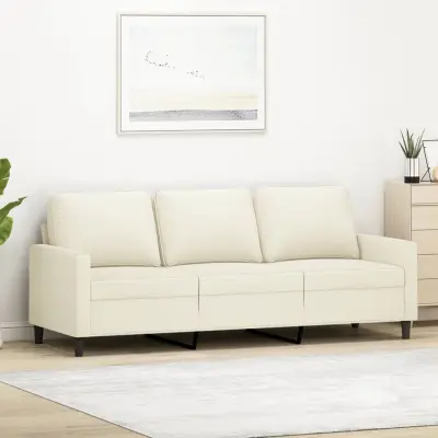 The Living Store Trosed krem 180 cm žamet - Trosed