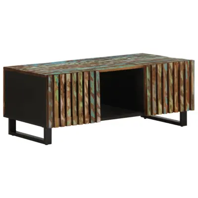 The Living Store Klubska mizica 100x55x40 trden akacijev les - Klubska Mizica