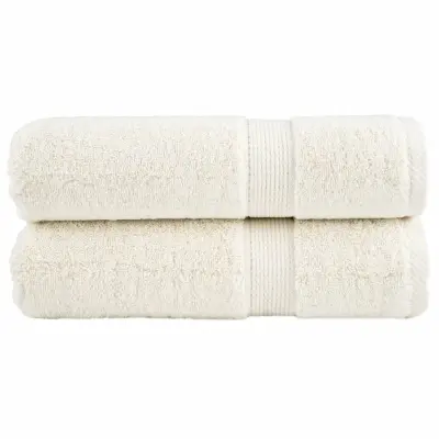 The Living Store Premium brisače SOLUND 2 kosa 100x150 cm 600 g/m2 - Kopalna Brisača