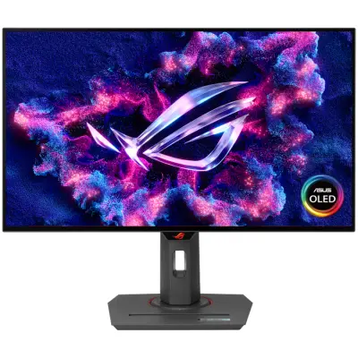 Monitor ASUS ROG Strix OLED XG27AQDMG 67,3 cm (27"/26,5" vidno), QHD, bleščeč WOLED, 240 Hz, 0,03 ms, G-SYNC kompatibilen, 99% DCI-P3