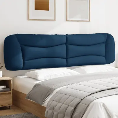 The Living Store Vzglavna stranica modra 200 cm blago - Vzglavna Stranica