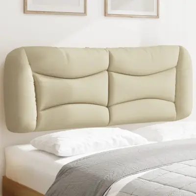 The Living Store Vzglavna stranica krem 120 cm blago - Vzglavna Stranica