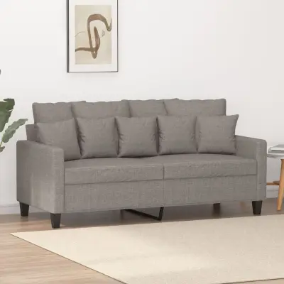The Living Store Dvosed taupe 140 cm blago - Kavč Dvosed