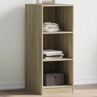 The Living Store Garderobna omara sonoma hrast 48x41x102 cm iverna plošča - Garderobna Omara