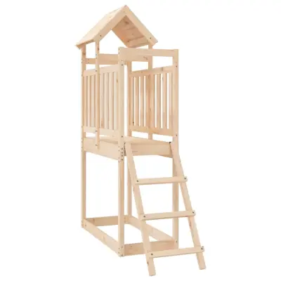 The Living Store Zunanje igralo 53x110x214 cm trdna borovina - Zunanje Igralo