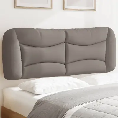 The Living Store Vzglavna stranica taupe 120 cm blago - Vzglavna Stranica