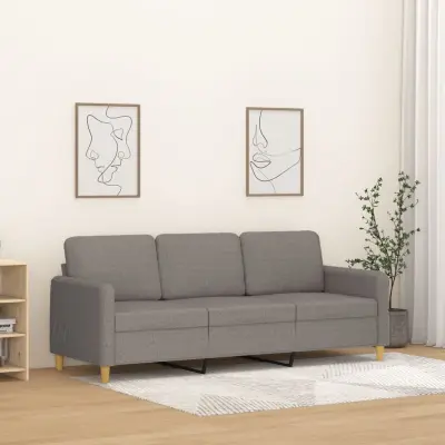 The Living Store Trosed taupe 180 cm blago - Kavč Trosed
