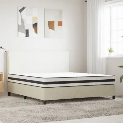 The Living Store Vzmetnica z bonnell vzmetenjem srednja 180x200 cm - Vzmetnica Z Vzmetmi Bonnell
