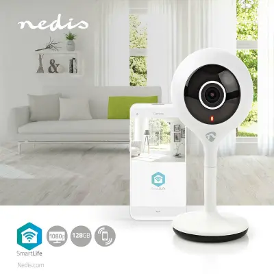 NEDIS WIFICI06CWT WIFI notranja kamera  FULL HD, bela