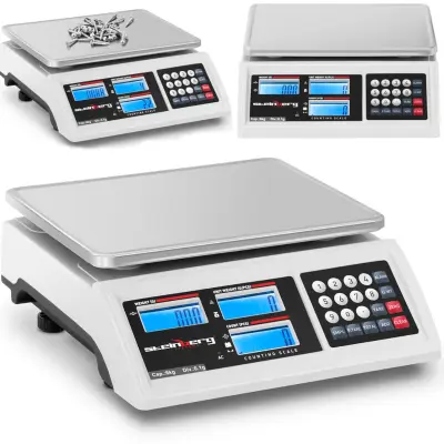 Trgovinska tehtnica LCD RS232 6000 g / 0,1 g