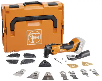 Fein Multimaster AMM 500 Plus Top 71293863000 akumulatorsko večnamensko orodje brez akumulatorja, brez polnilca , vklj. oprema, vklj. kovček 33-delni