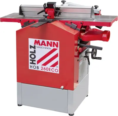 Holzmann Maschinen HOB260ECO_400V poravnalno - debelinski skobeljni stroj   1500/2100 W 250 mm