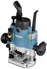 Usmerjevalnik 1.100 W vključno z D-53556 12-delni komplet usmerjevalnikov v MAKPAC Makita namizni rezkalnik RP1111CJFA RP1111CJFA vklj. oprema 1100 W
