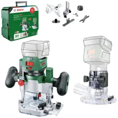 Bosch Home and Garden 2 v 1 akumulatorski rezkalni stroj/robni rezkalnik 06039D5002 AdvancedTrimRouter 18V-8 Combi-Set